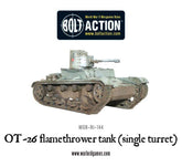 OT-26 flamethrower tank (single turret)